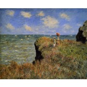 Monet - The Cliff Walk, Pourville